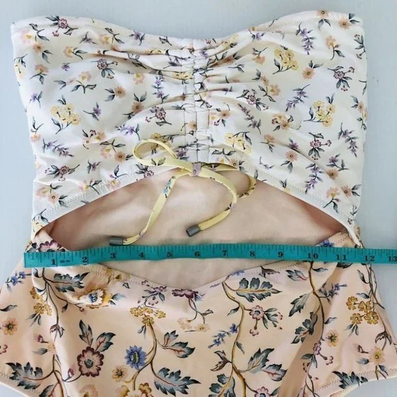 Billabong BNWT This Gypsy Cut Out One Piece Swimsuit Women's Size 12 RRP $120 - Picture 10 of 11